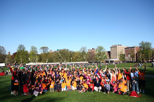 Strong Showing From Chinmaya Mission Boston Walkers At 2011 ‘Walk For Hunger’