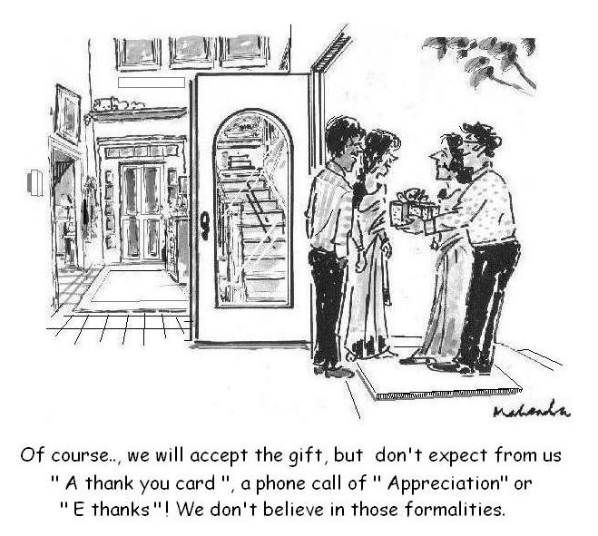 Cartoon: Will Accept The Gift! 