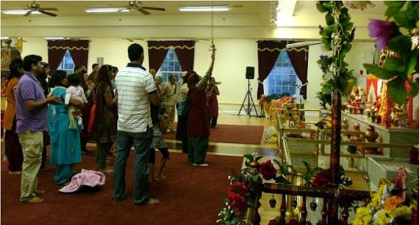 Navratri Celebrated With Akhand Japa At Satsang Center