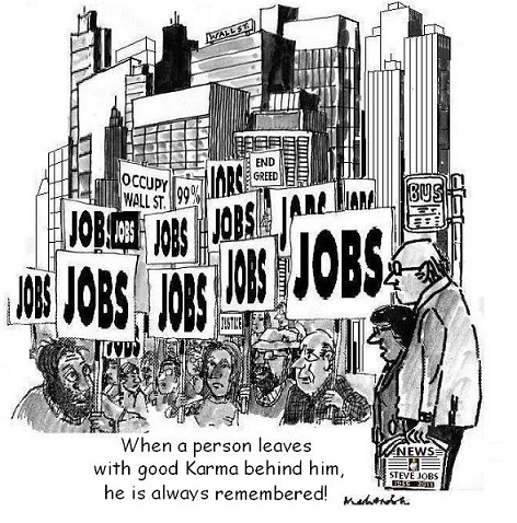 Cartoon: Good Karma