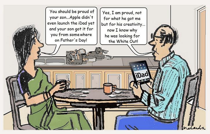 Cartoon: Father's Day