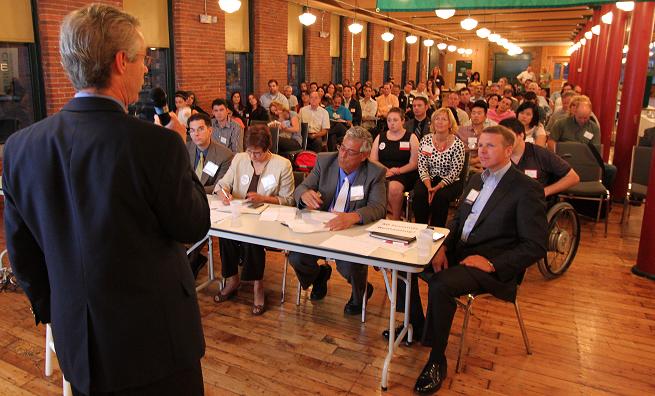 Entrepreneurs Pitch Their Innovative Education, Environment,  And Human Services Ideas