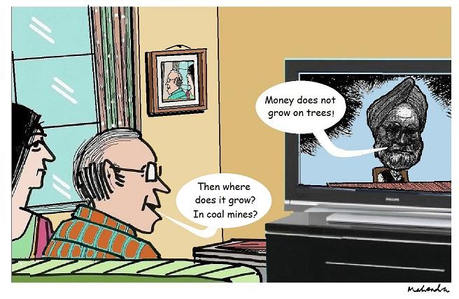 Cartoon: Money Trees