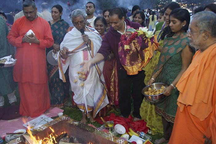 Ashtothara Sata Homa Kunda Srichakra Homam