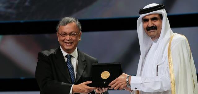 2012 WISE Prize For Education Awarded To Dr. Madhav Chavan
