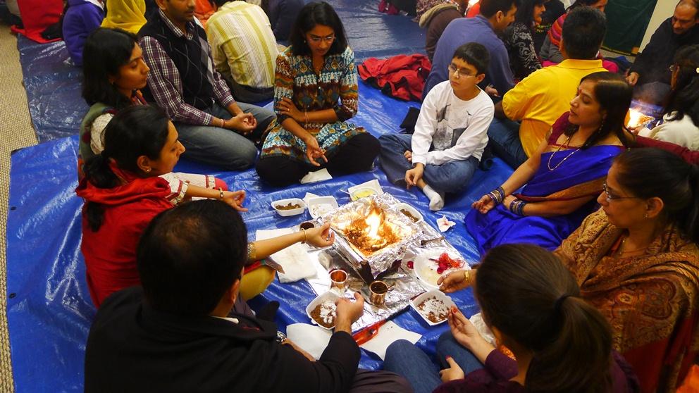 9-Kundiya-Yagya At Dwarkamai Sai Temple By Gayatri Pariwar