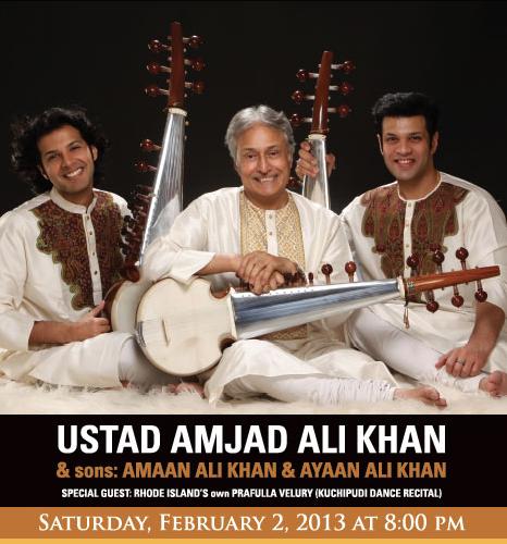 Ustad Amjad Ali Khan To Perform In RI