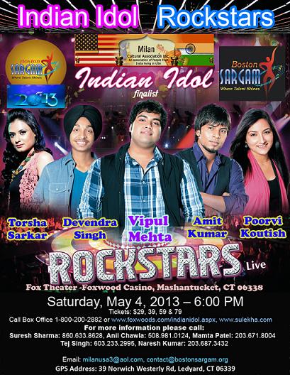 ROCKSTARS Of Indian Idol - Live In Concert