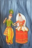 Java Joshi Displays 'Folks Dances Of India' At The Lexington Open Art Studio