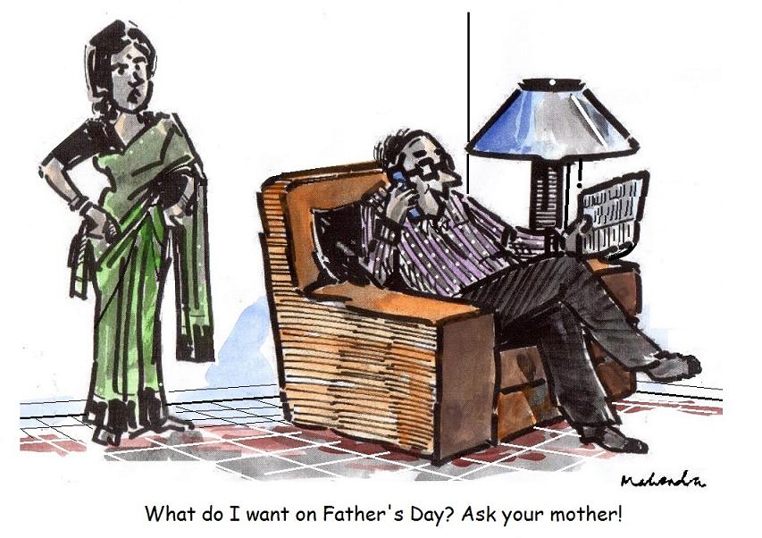 Cartoon: Father's Day