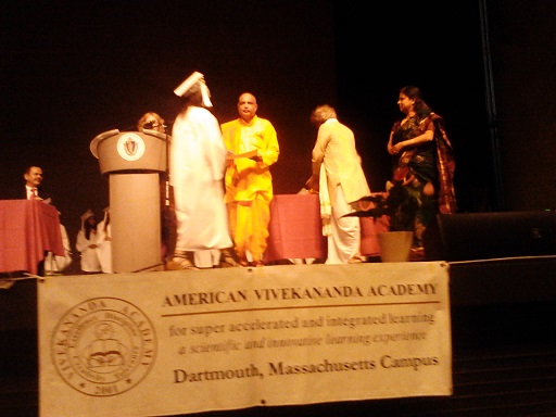 American Vivekananda Academy Students Graduate