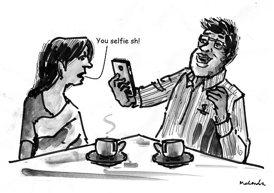 Cartoon: You Selfie Sh!