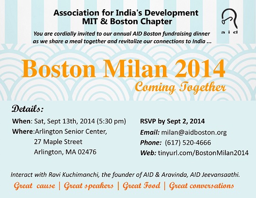 AID Boston Hosts Milan: Its Annual Fundraising Dinner