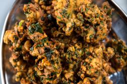 Recipes - Spicy Kale Pakoras And More