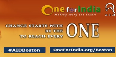 AID's Year End Annual Fundraiser - One For India