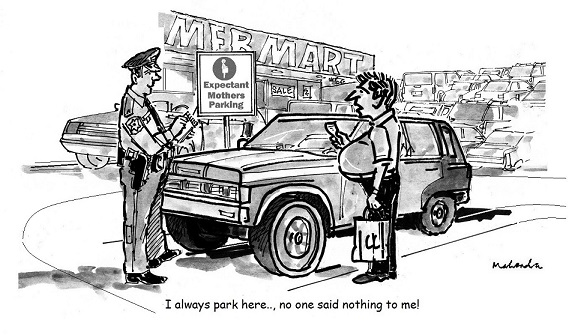 Cartoon: Parking