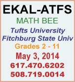 First Ekal - ATFS Math Bee Contest