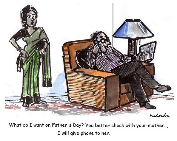 Cartoon: Father's Day