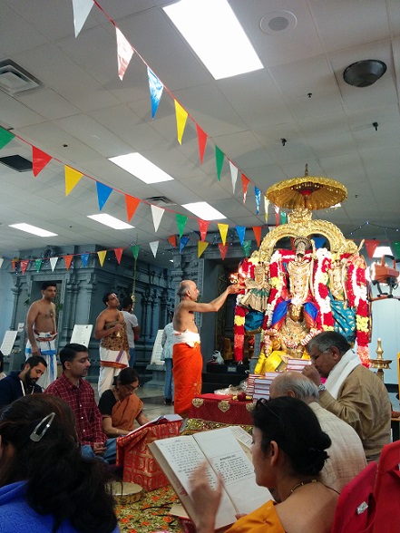 Tulasidasa’s SriRamacaritamanasa Reading At SriLakshmi Temple