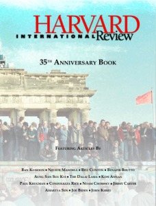 Launch Of The Harvard International Review 35th Anniversary Book