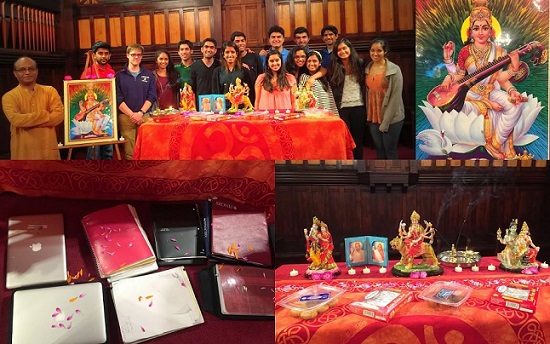 Tufts HSC Concludes Spring Semester With Saraswati Puja