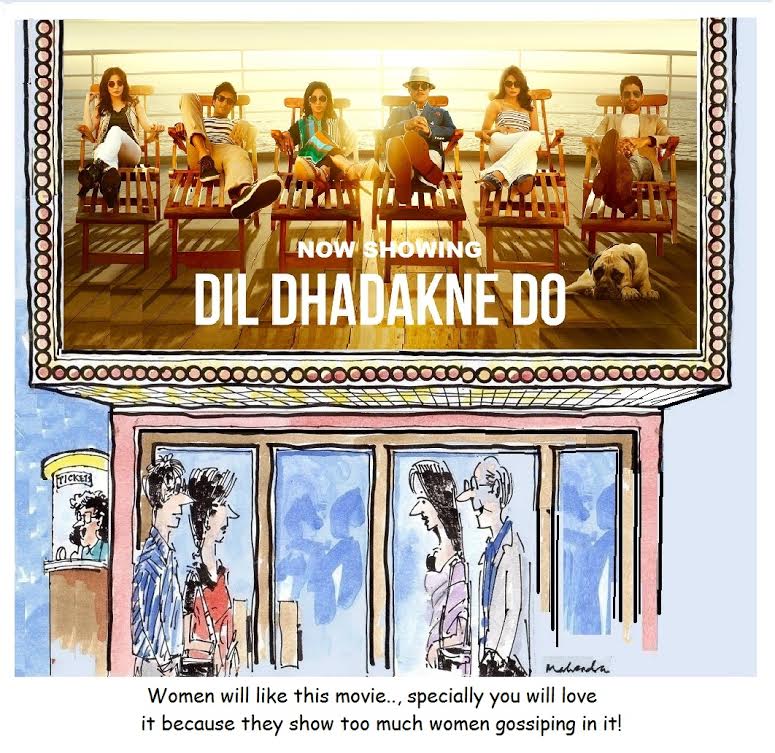 Cartoon:  Dil Dhadakne Do