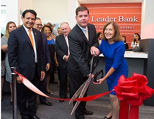 Leader Bank Opens Seaport Innovation Branch With Mayor Walsh And Treasurer Goldberg