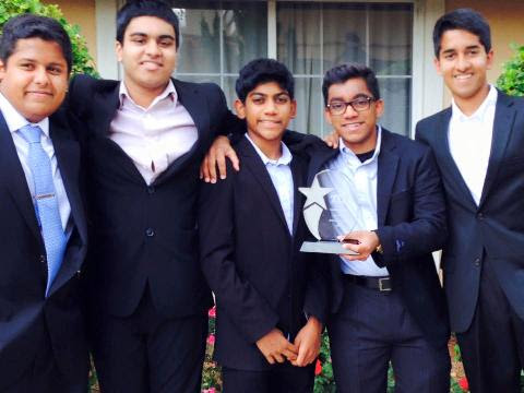 Boston's Team Bijli Energy Wins 1st Place At TyE Global Competition