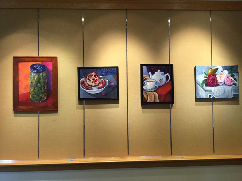 Solo Show “Summer Joy” And Reception At The Weston Public Library 