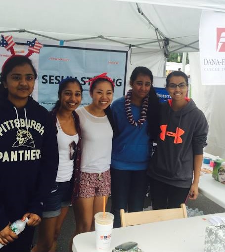 Seshu Strong’s Cancer Awareness Booth At Town Of Chelmsford