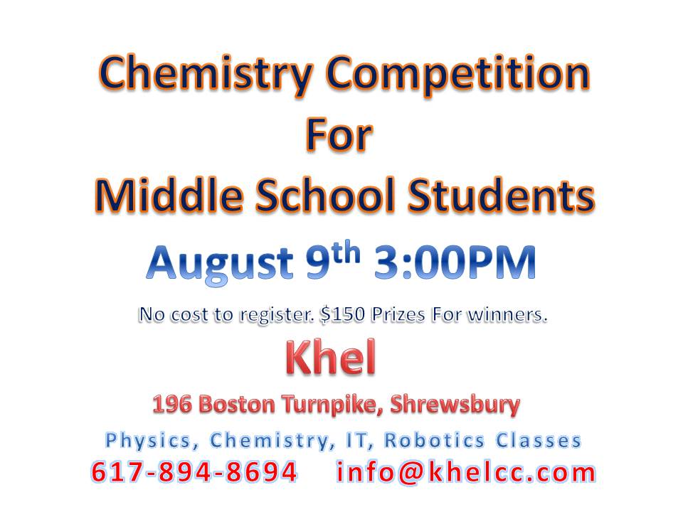 Chemistry Contest At Khel