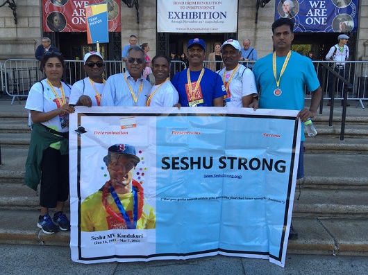 Seshu Strong Participates In Jimmy Fund Walk