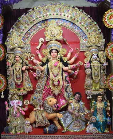 Navratri  And Durga Puja Celebrations At Sree Vijaya Dirga Kali Temple