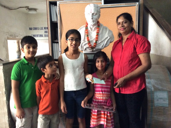 Youth: 11-Year Old Sanya Goenka Campaigns For AIF LAMP Program