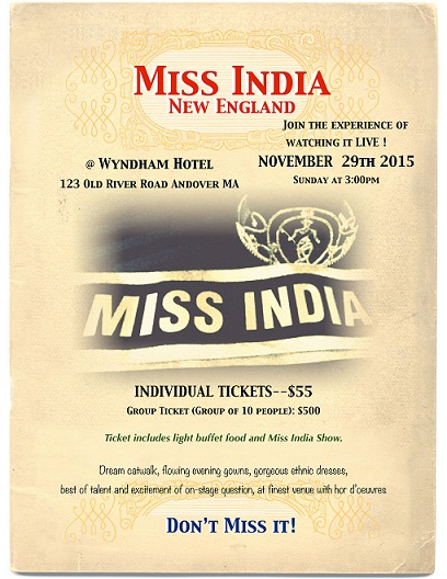 Miss India New England -2015