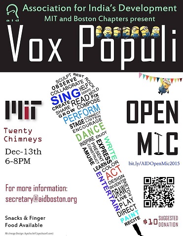 Vox Populi - An Open Mic Event