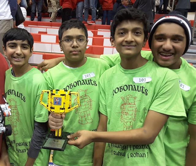 R.J.Grey Students' Success At FLL State Championship