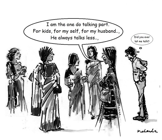 Cartoon: Who Gets To Talk