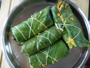 Recipes - Colocasia Leaves