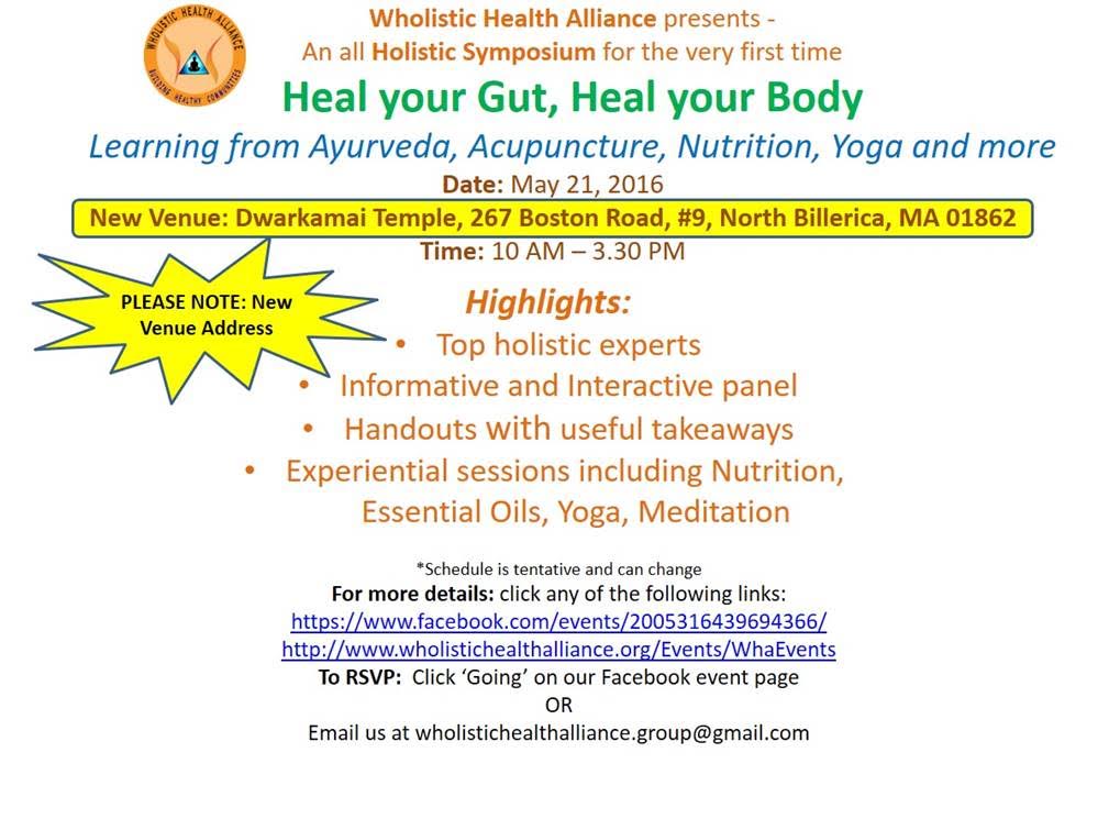 WHA Presents Heal Your Gut, Heal Your Body