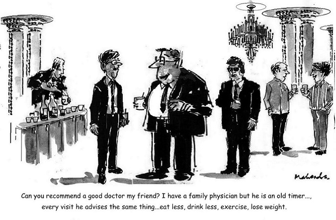 Cartoon: Old Time Doctor