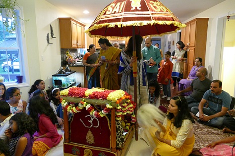 NESSP Celebrates Guru Charitra Parayan - Sai Palkhi - Sai Homam