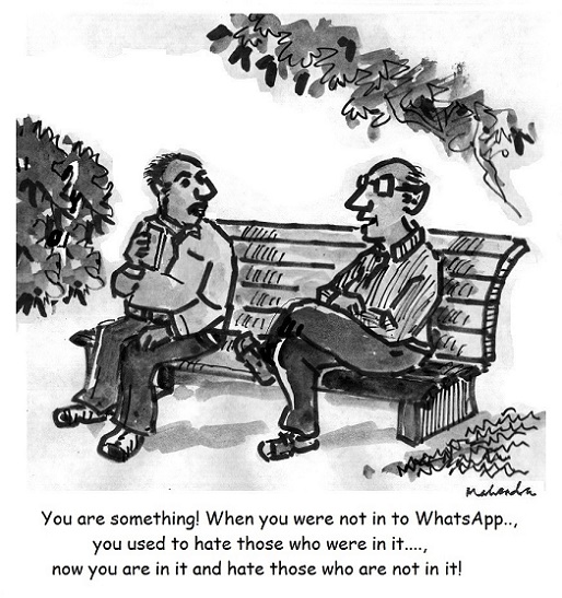 Cartoon: Whats App