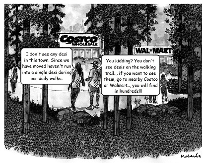 Cartoon: Walking Trail