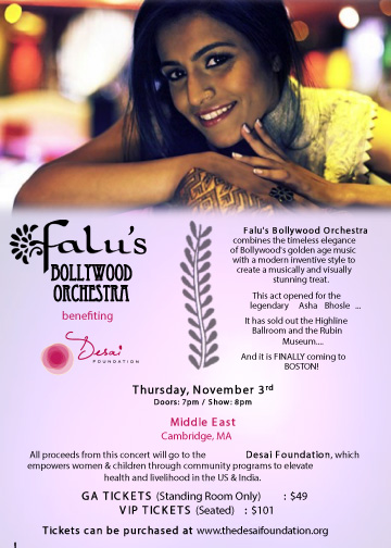  Falu's Bollywood Orchestra Benefiting The Desai Foundation 