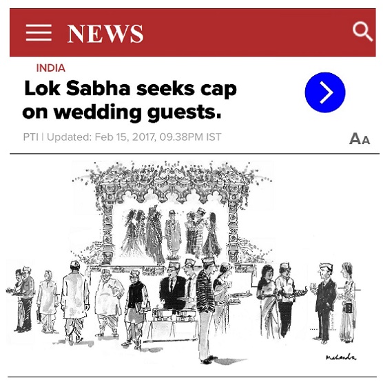 Cartoon: Wedding Cap