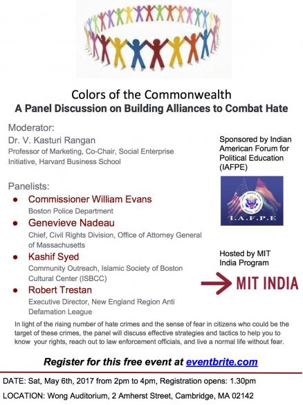 Colors Of The Commonwealth<br>A Panel Discussion On Building Alliances To Combat Hate