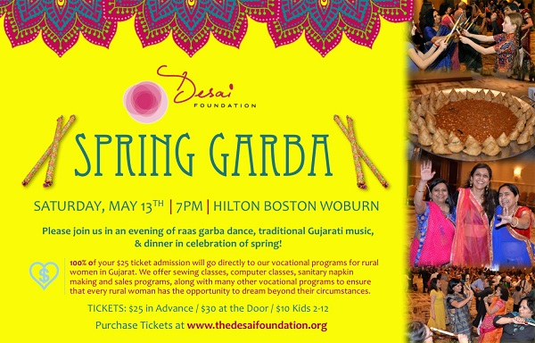 Desai Foundation To Host Spring Garba