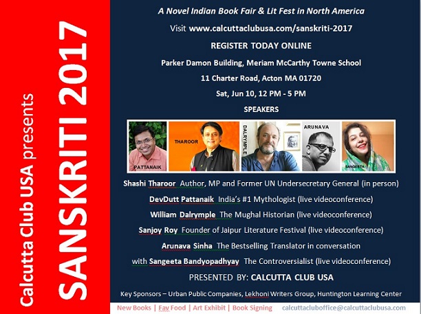 Calcutta Club To Host The Third Annual Sanskriti LitFest And Book Fair