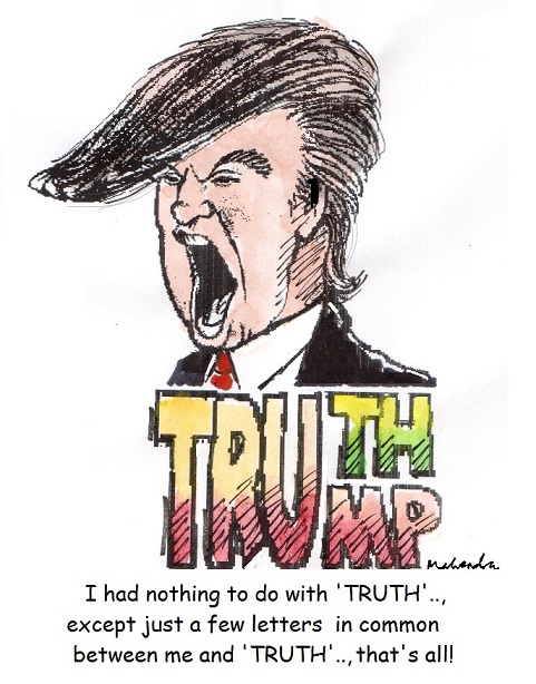 Cartoon: Trump And Truth